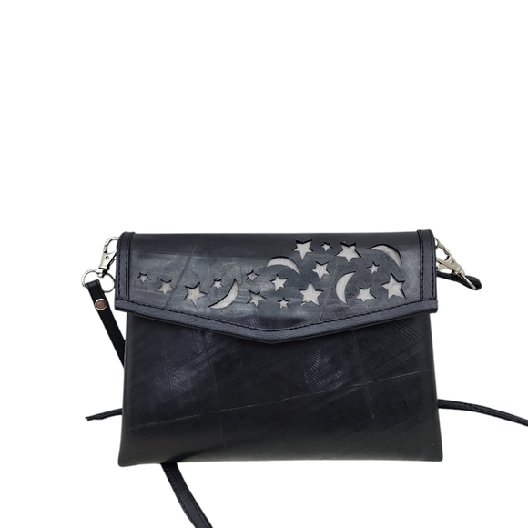 Upcycling by Milo Women's Leather Crossbody Sling Bag - OS - Picture 1 of 10